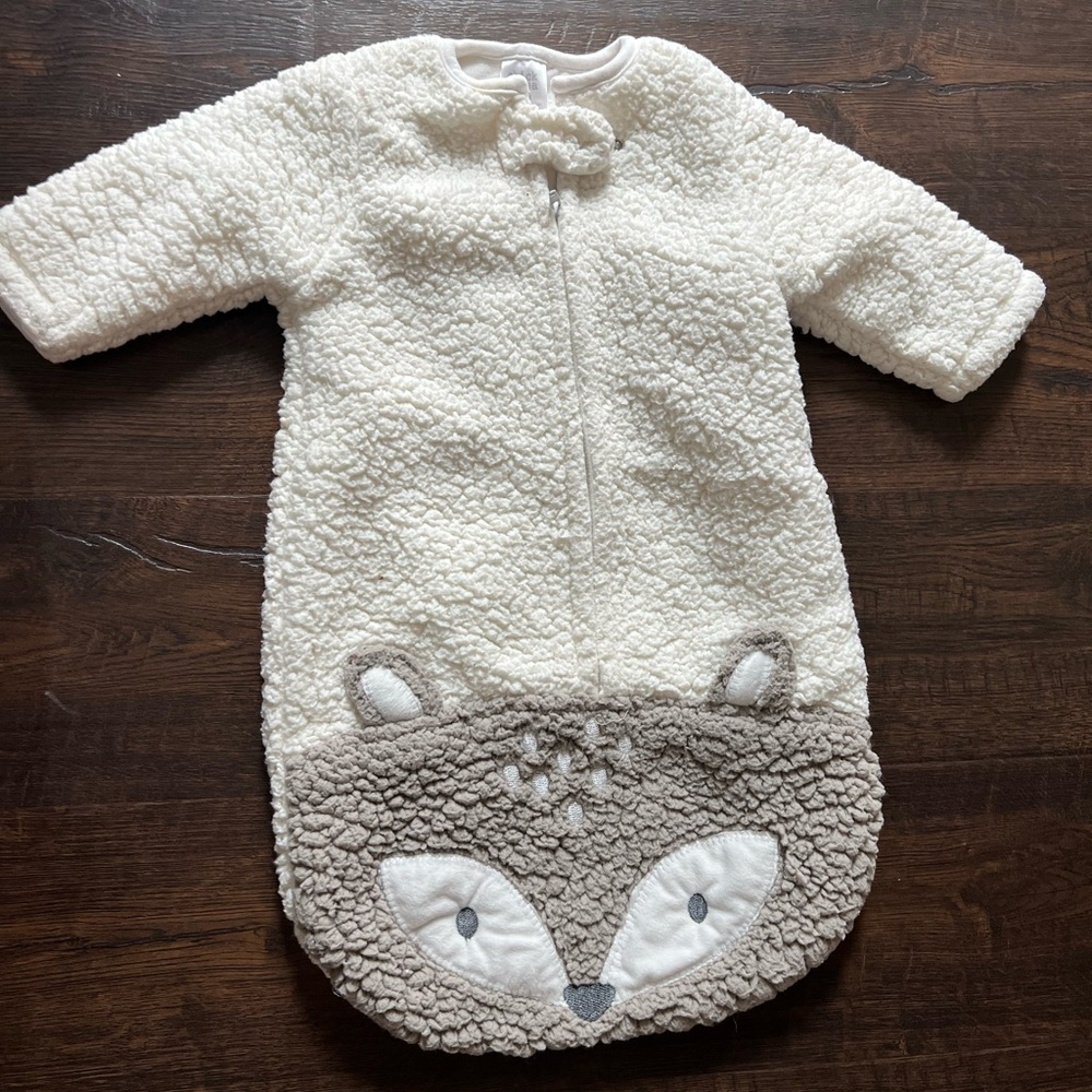 Chick Pea Cream and Gray Sleep Sack